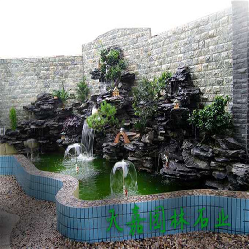 黄平小庭院水景设计